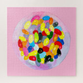 Fun jelly snoep bonen waterverf legpuzzel (Horizontaal)