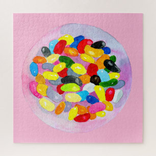 Fun jelly snoep bonen waterverf legpuzzel