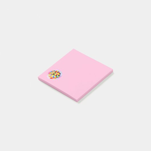 Fun jelly snoep bonen waterverf post-it® notes (Schuin)