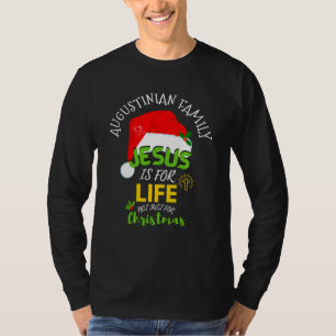 Fun JESUS IS VOOR HET LEVEN Kerstmis T-shirt