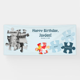 Fun Jigsaw Puzzle Custom Image Text Happy Birthday Spandoek