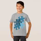 Fun Jigsaw Puzzle Every Piece Counts Birthday Boy T-shirt (Voorkant volledig)