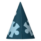 Fun Jigsaw Puzzle Kids' 5th Happy Birthday Blue Feesthoedjes (Achterkant)