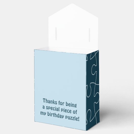 Fun Jigsaw Puzzle Kids Happy Birthday Thank You Bedankdoosjes (Geopend)