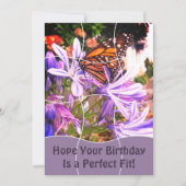 Fun Jigsaw Puzzle "Mock" 12pc Custom Image B'day Kaart (Voorkant)