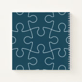 Fun Jigsaw Puzzle Pieces 5th Birthday Guestbook Notitieboek (Achterkant)