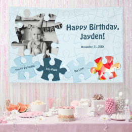 Fun Jigsaw Puzzle Theme Image Text Happy Birthday  Spandoek