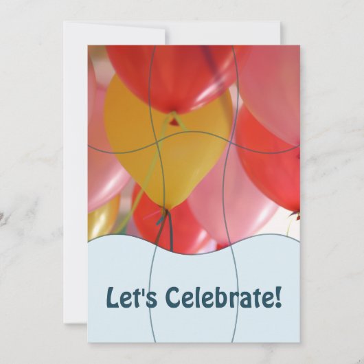 Fun Jigsaw Puzzle Themed Birthday 9pc Custom Photo Kaart (Voorkant)