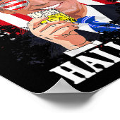 Fun Joe Biden Happy Halloween verward met juli Poster (Hoek)