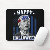 Fun Joe Biden Happy Halloween, verward voor de 4e  Muismat (Met muis)