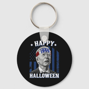Fun Joe Biden Happy Halloween, verward voor de 4e  Sleutelhanger
