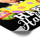 Fun Joe Biden Happy Halloween verwarde paasband Poster (Hoek)