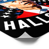 Fun Joe Biden Happy Halloween voor 4 juli F Poster (Hoek)