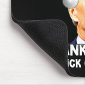 Fun Joe Biden Santa Hat Merry Thanksgiving Kerstmi Muismat (Hoek)