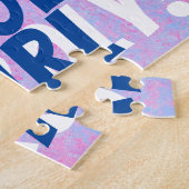 Fun "Jongen of Meisje?" Gender onthulling Jigzaag  Legpuzzel (Zijkant)