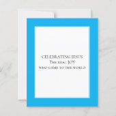 Fun JOTO to the WORLD Budget Kerstcard (Achterkant)