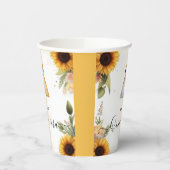 Fun Joy Lily Twin Dual Joint Dubbele Quinceanera Papieren Bekers (Links)