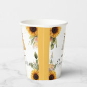 Fun Joy Lily Twin Dual Joint Dubbele Quinceanera Papieren Bekers (Rechts)