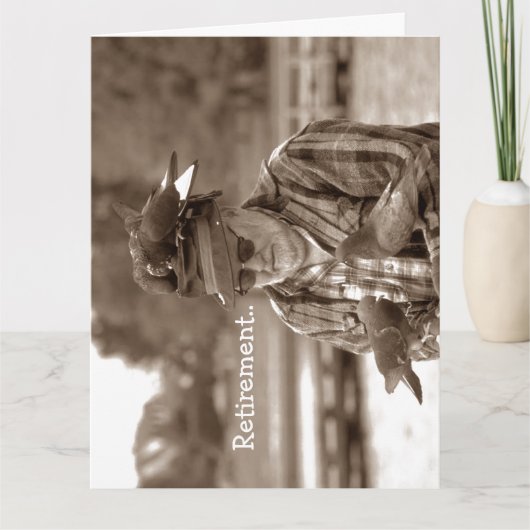 Fun Kaart Retirement Het is niet zo eng als het kl (Voorkant)