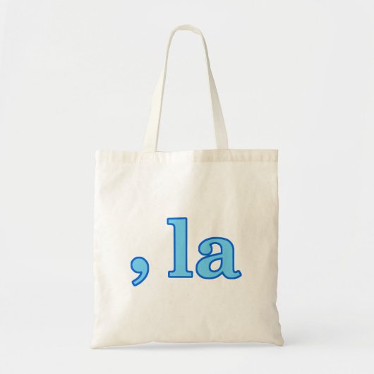 Fun Kamala Harris Comma La Tote Bag (Voorkant)