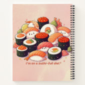Fun Kawaii Sushi Notitieboek (Achterkant)