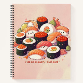 Fun Kawaii Sushi Notitieboek