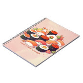 Fun Kawaii Sushi Notitieboek (Linkerzijde)