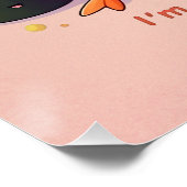 Fun Kawaii Sushi Perfect Poster (Hoek)