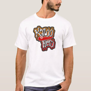 Fun Kazoo Hero Music Slogan Art Design T-shirt