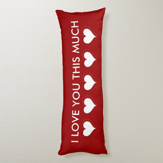 Fun Keep Calm Body Pillow Lichaamskussen (Achterkant (Verticaal))