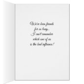 Fun Keeping in Touch Call Me BFF Friends antique  (Binnen (Rechts))