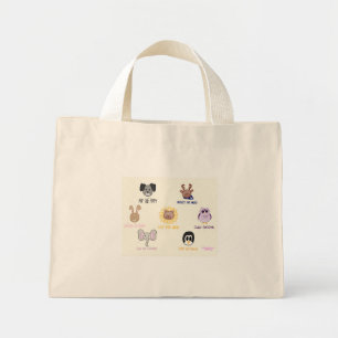 Fun Keiki - Ani-friendimals Canvas tas