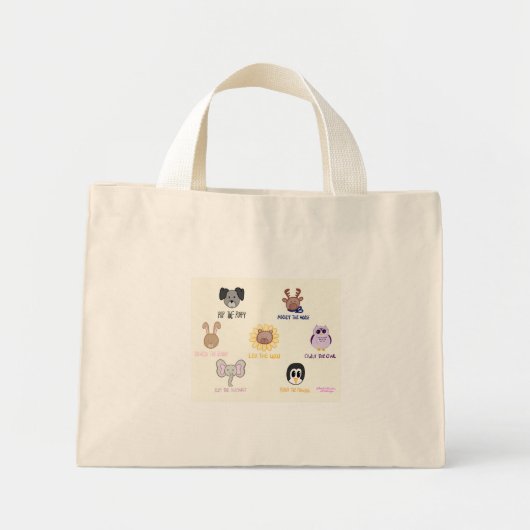 Fun Keiki - Ani-friendimals Tote tas (Voorkant)