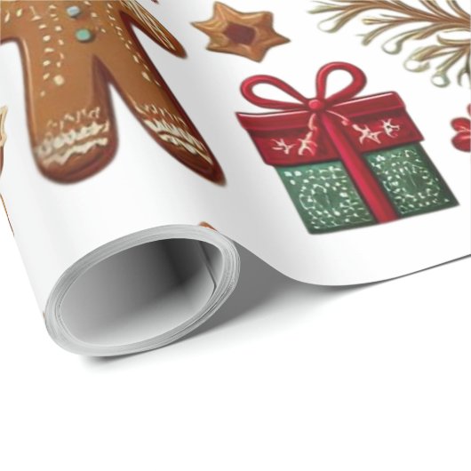 Fun kerst cadeaupapier (Rol Hoek)