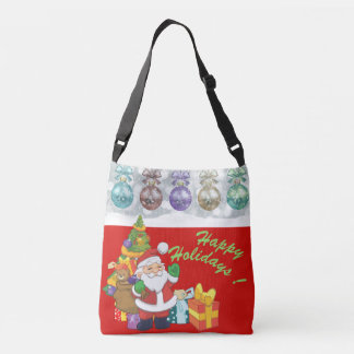 Fun kerst crossbody tas