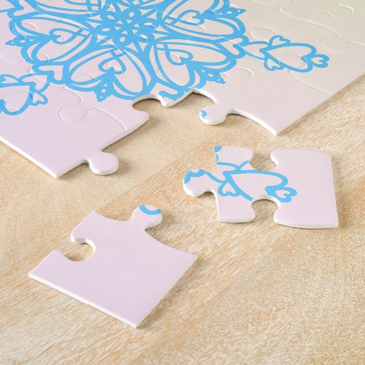 Fun kerst Dingen Puzzle Legpuzzel (Zijkant)