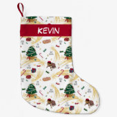 Fun kerst kleine kerstsok (Voorkant)