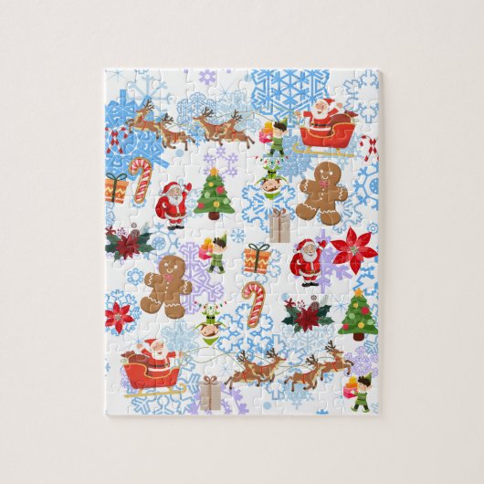 Fun kerst legpuzzel (Verticaal)