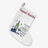 Fun kerst stoppen kleine kerstsok (Voorkant (Hangend))