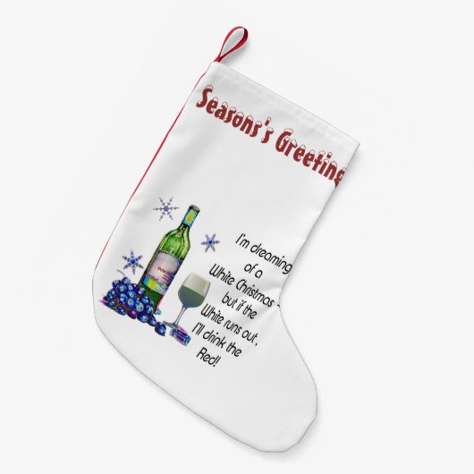 Fun kerst stoppen kleine kerstsok (Voorkant (Hangend))