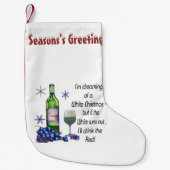 Fun kerst stoppen kleine kerstsok (Voorkant)