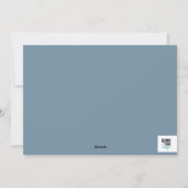 Fun kerst-versieringen feestdagenkaart (Achterkant)