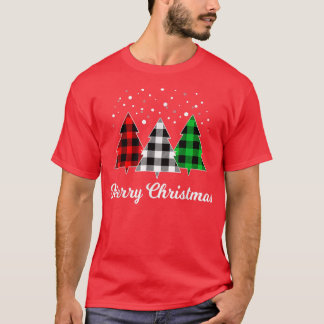 Fun kerstboom met kerstboompjes Merry Chri T-shirt