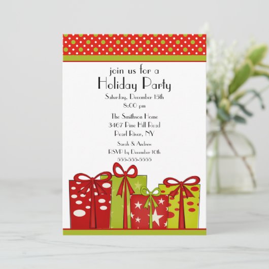 Fun Kerstcadeautjes Vakantie-feestdag Kaart (Staand voorkant)