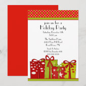 Fun Kerstcadeautjes Vakantie-feestdag Kaart (Voorkant / Achterkant)