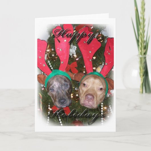 Fun-kerstkaart Feestdagen Kaart (Voorkant)