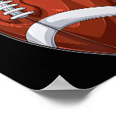 Fun KerstkerstFootball - Koopkerstkerstkerstfeest Poster (Hoek)