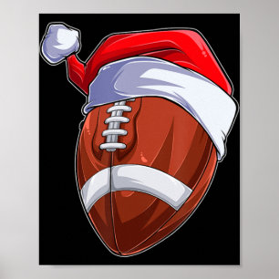 Fun KerstkerstFootball - Koopkerstkerstkerstfeest Poster