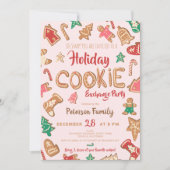 Fun Kerstkoekje wisselaar roze Kaart (Voorkant)