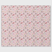 Fun kerstkoekjes en Snoepjes     Cadeaupapier (Vlak)